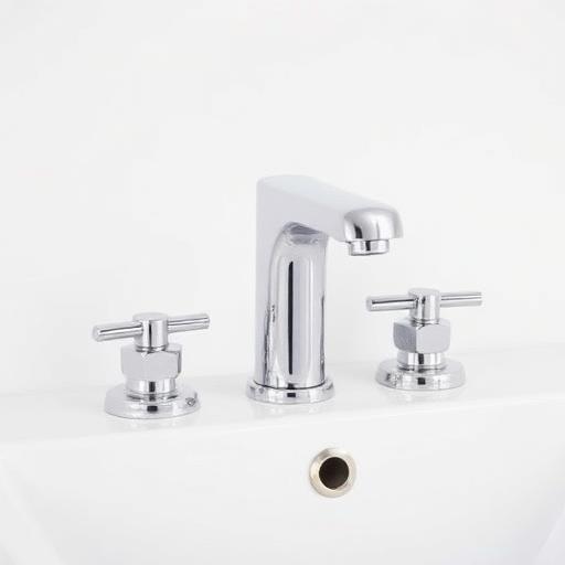 VTRUST Single Lever Basin Mixer Tap – Chrome Brass Bathroom Faucet